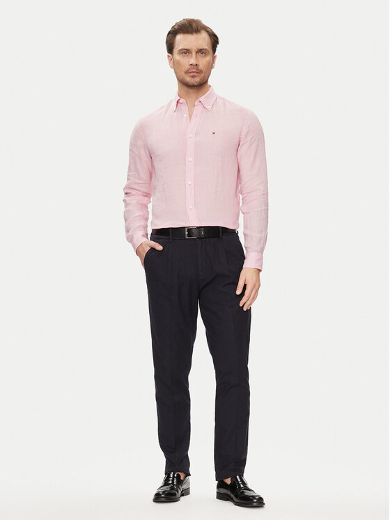 Tommy Hilfiger Tommy Hilfiger Srajca MW0MW34602 Roza Regular Fit