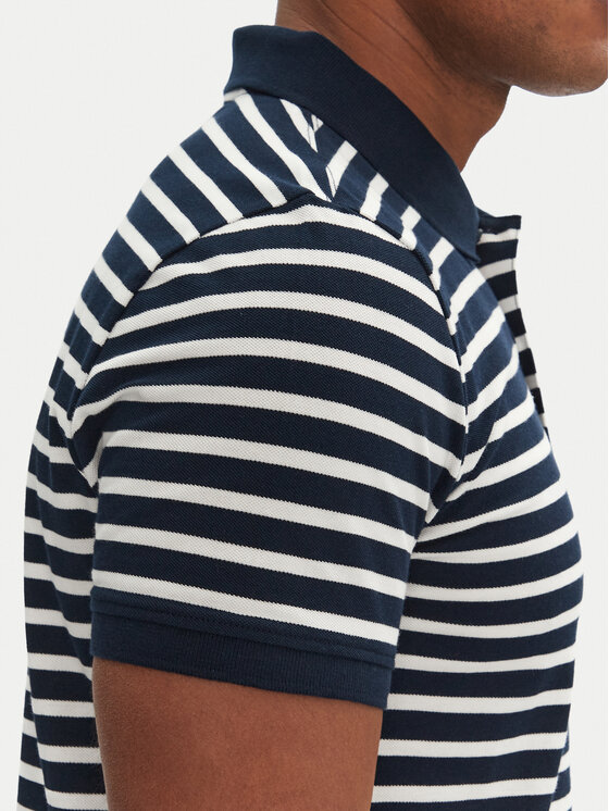 Tommy Jeans Tommy Jeans Polokošile DM0DM20676 Tmavomodrá Slim Fit