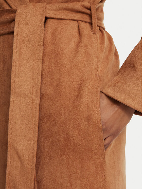 Bardot Bardot Trench Kira Suede 57053JB4 Smeđa Regular Fit