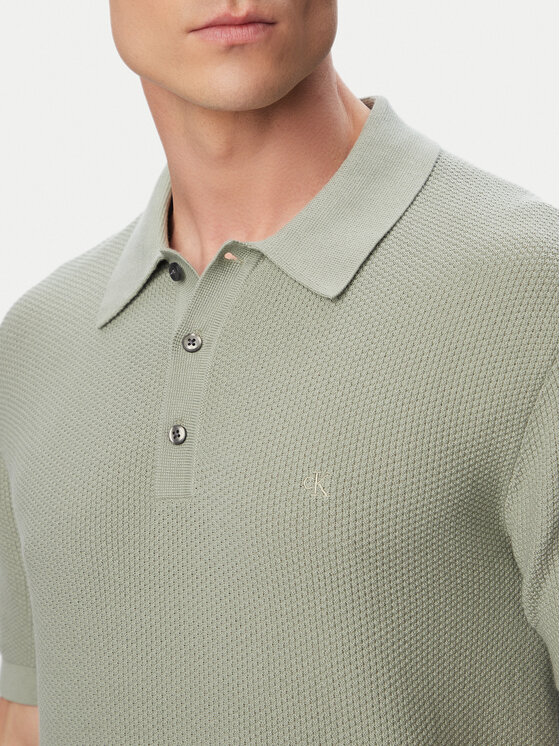 Calvin Klein Calvin Klein Polo LV04LG313G Pelēks Regular Fit