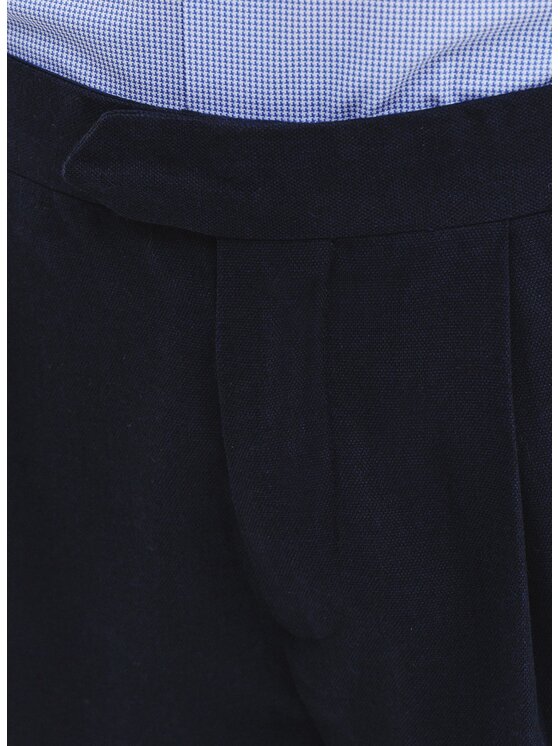 Pako Lorente Pako Lorente Spodnie materiałowe P25SF-WX-003 Granatowy Regular Fit