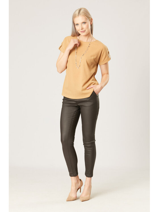 QUIOSQUE QUIOSQUE Halenka 16-TK-203 Béžová Regular Fit