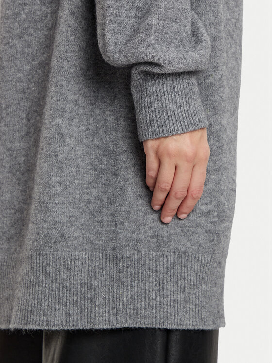 Kontatto Kontatto Kardigāns 3M0143 Pelēks Relaxed Fit