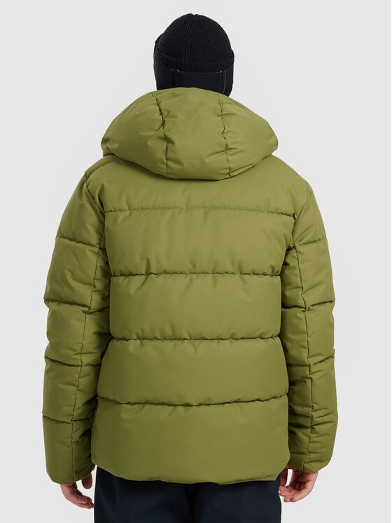4F 4F Kurtka narciarska SKIWEAR Khaki Regular Fit