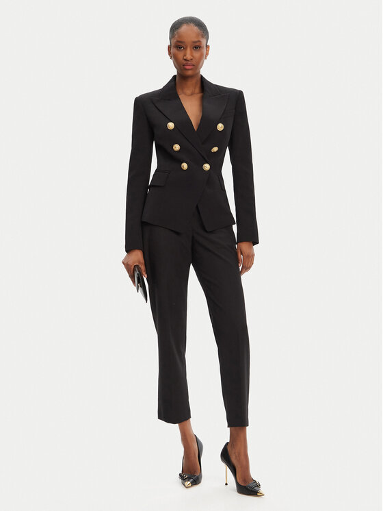 Balmain Balmain Pintsak DF1SG008VB00 Must Regular Fit
