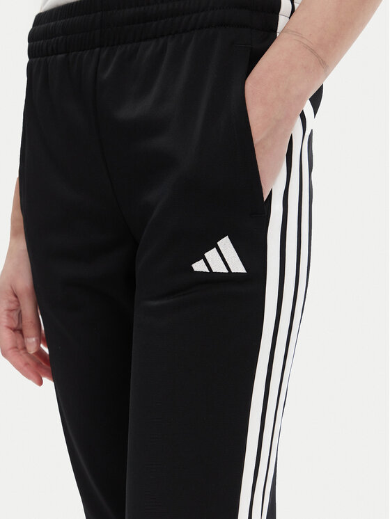 adidas adidas Donji dio trenerke Tricot 3-Stripes JF3383 Crna Regular Fit
