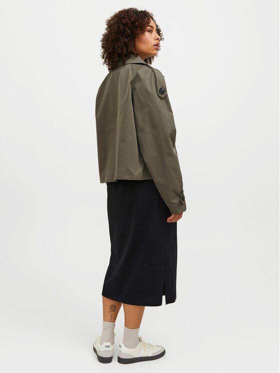JJXX JJXX Átmeneti kabát Carlie 12248654 Zöld Relaxed Fit