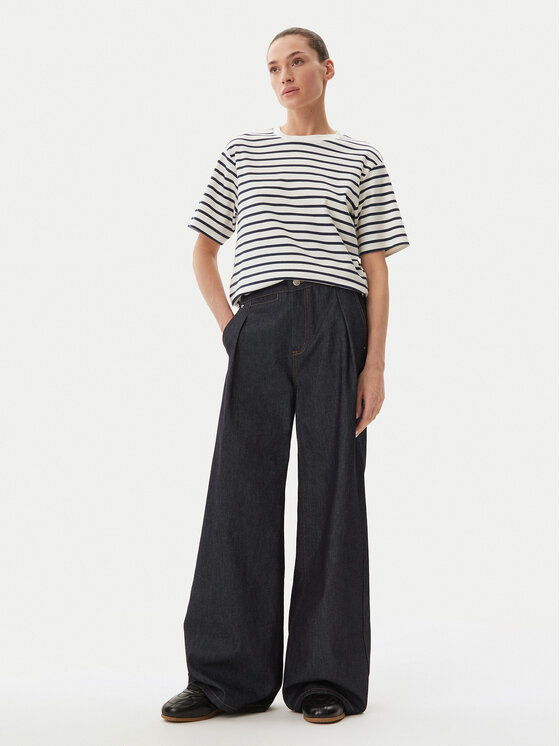 Weekend Max Mara Weekend Max Mara T-shirt 2515941042650 Blu scuro Regular Fit