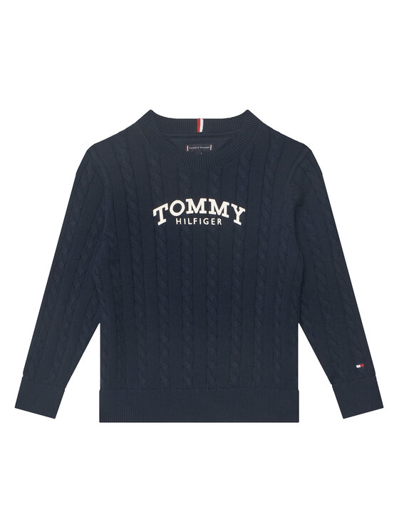 Tommy Hilfiger Tommy Hilfiger Kampsun Graphic KB0KB10347 M Roosa Regular Fit