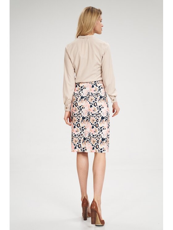 FIGL FIGL Midi sukně M697 Barevná Bodycon Fit
