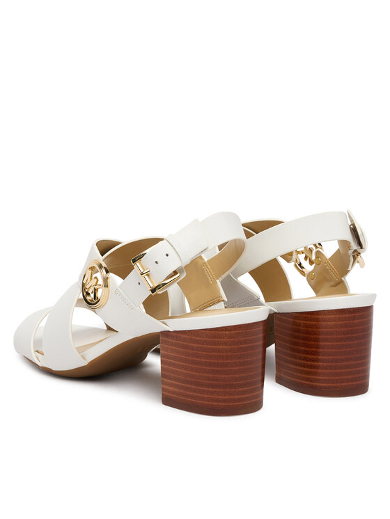 MICHAEL Michael Kors MICHAEL Michael Kors Sandales Vera Mid 40S4VEMS1L Écru