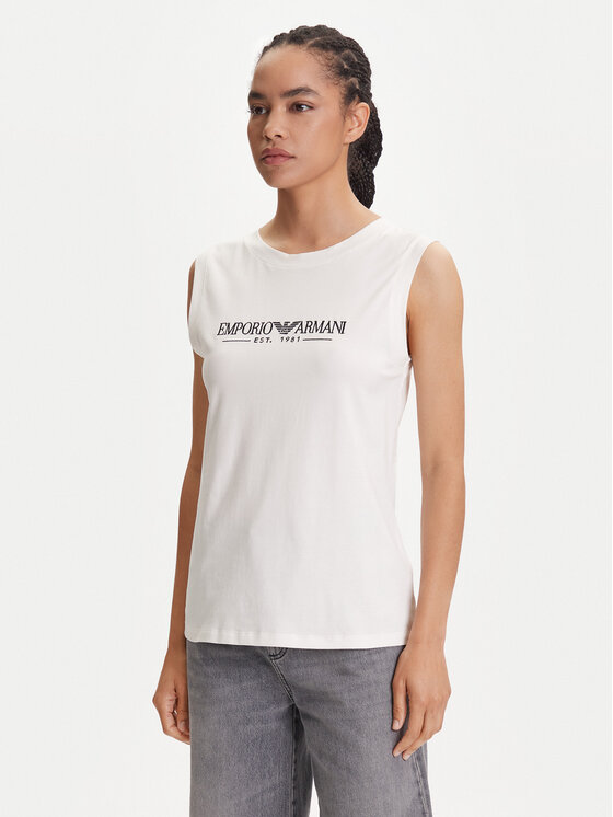 Emporio Armani Underwear Emporio Armani Underwear Top EW000410 AF10881 U1131 Alb Regular Fit
