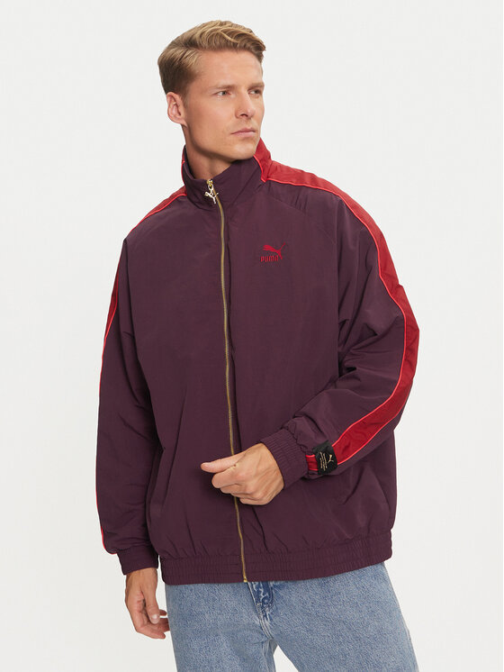 Puma Bluză Play Loud T7 626719 Violet Relaxed Fit
