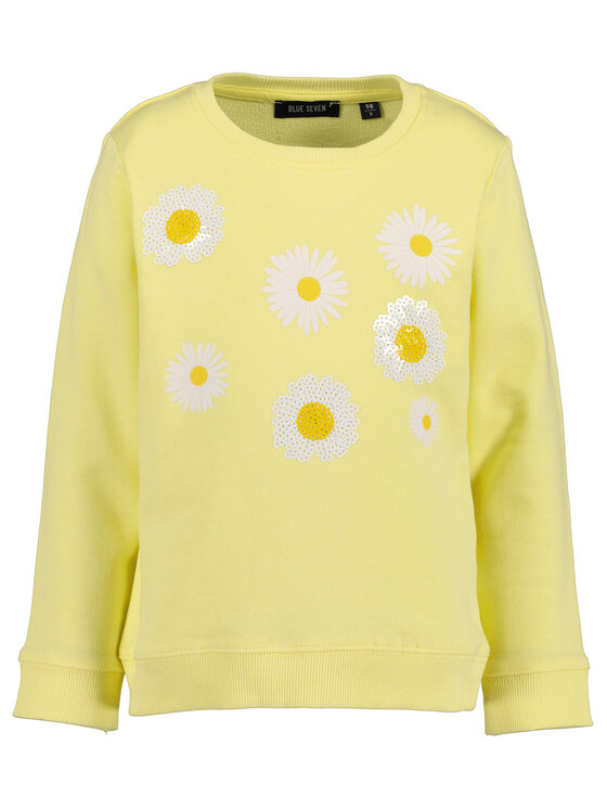 Blue Seven Blue Seven Суитшърт 717595 X Жълт Regular Fit