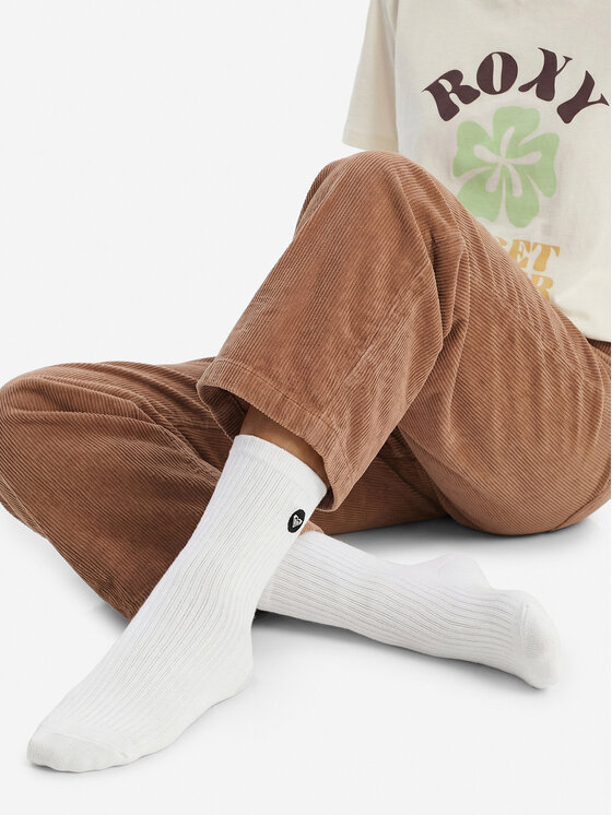 Roxy Roxy Дълги чорапи AS_ROXY_02W_AW26 (3-PACK) Бял