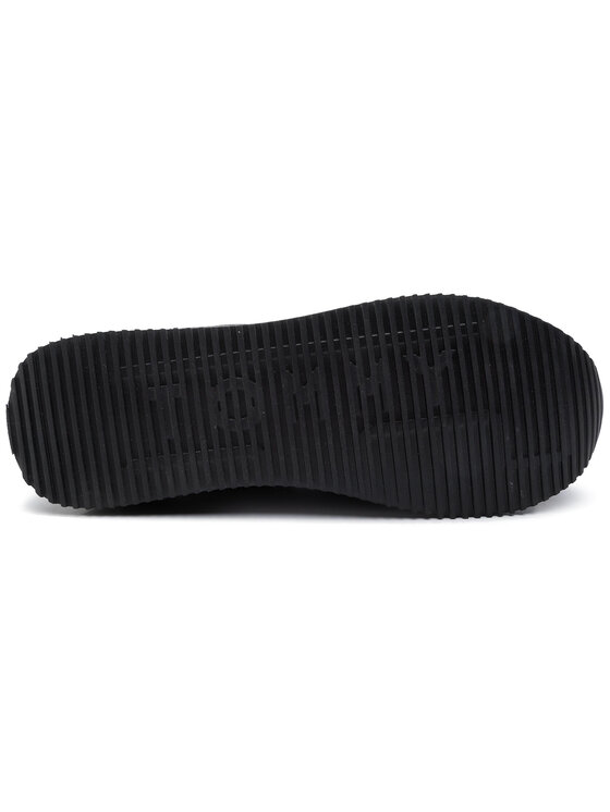 Tommy Hilfiger Sneakersy Knitted Sock Active City Sneaker FW0FW04147 Czarny Modivo.pl