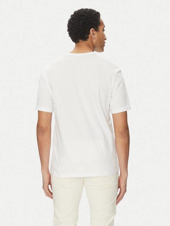 Jack&Jones Jack&Jones Majica Detroit 12268441 Bela Relaxed Fit