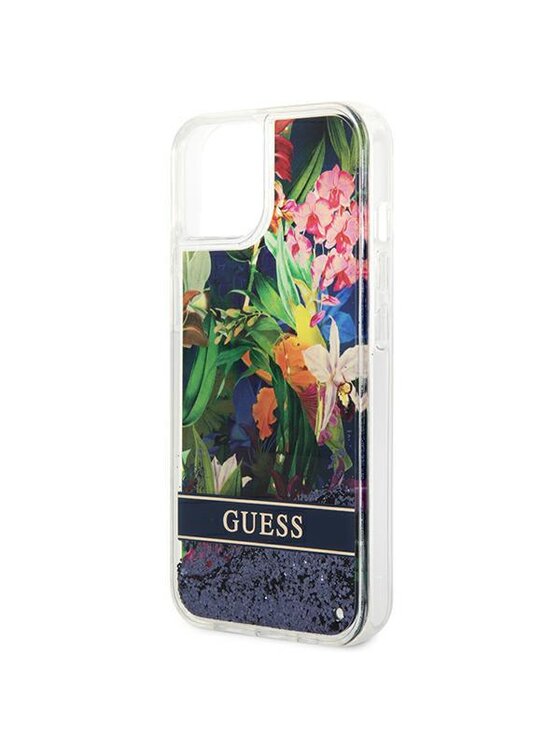 Guess Guess Etui na telefon iPhone 14 Niebieski