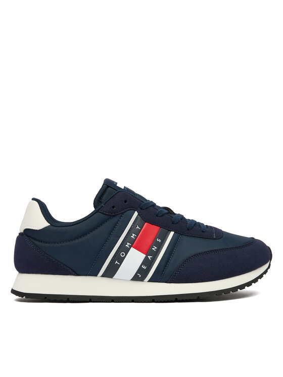 Tommy Jeans Tommy Jeans Sneakersy Tjm Classic Runner EM0EM01709 Granatowy