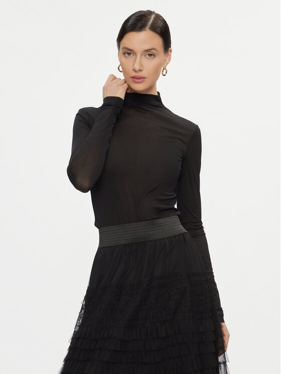 Marella Marella Bluza Nenia 2339460236200 Črna Slim Fit