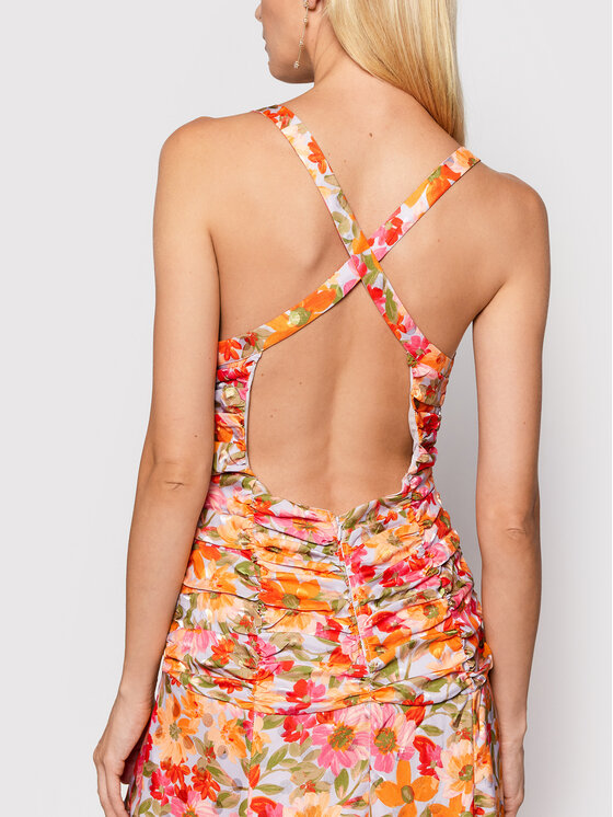 For Love & Lemons For Love & Lemons Φόρεμα καλοκαιρινό Willa CD2384 Έγχρωμο Slim Fit
