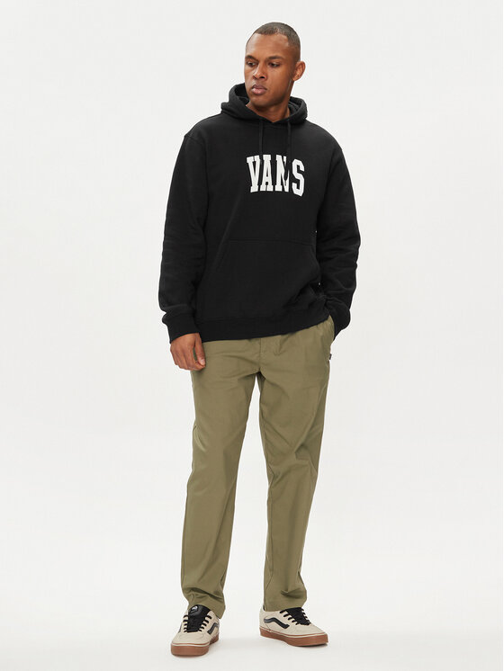 Vans Vans Μπλούζα Vans Arched Po VN000G0N Μαύρο Regular Fit