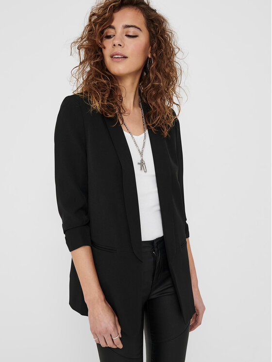 ONLY ONLY Sakko Elly 15197451 Schwarz Regular Fit