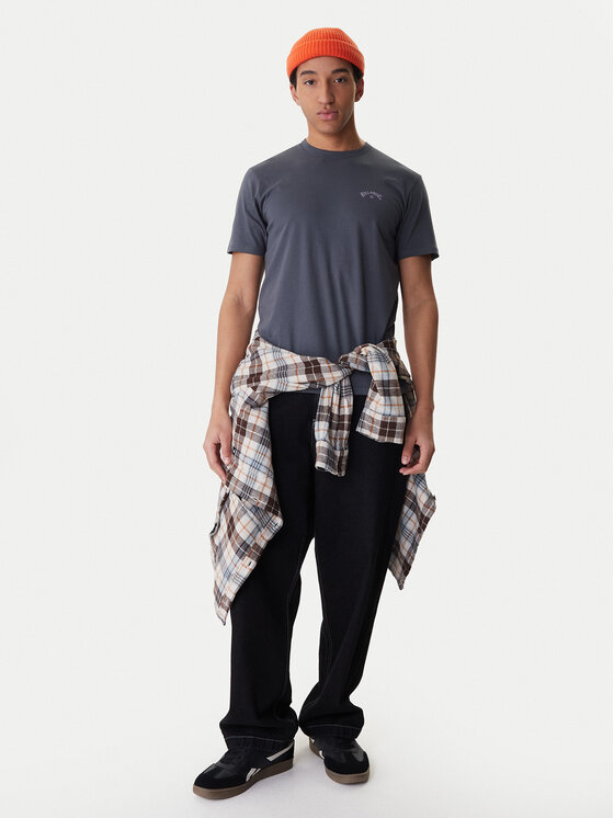 Billabong Billabong Marškinėliai Arch Wave C1SS65BIP2 Pilka Regular Fit
