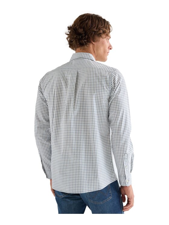 Wrangler Wrangler Koszula 112378032 Niebieski Regular Fit