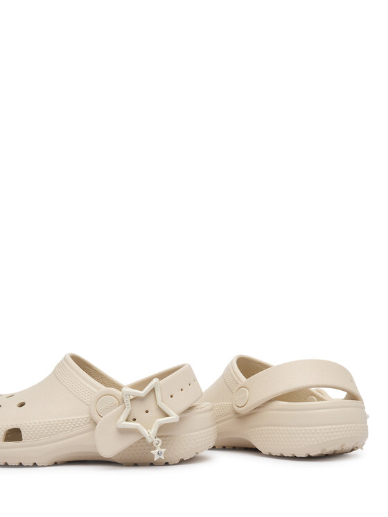 Crocs Crocs Šlepetės Classic Star Buckle Clog 213941 Šviesiai smėlinė