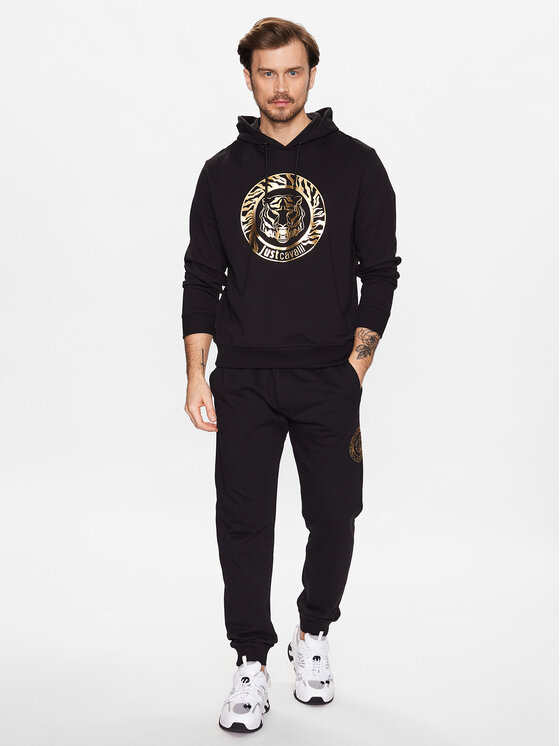 Felpa 74OBIF02 Nero Regular Fit