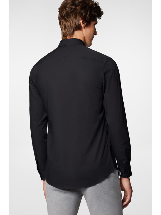 Próchnik Próchnik Koszula PM50 KO073224000047 Czarny Slim Fit