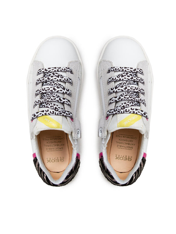 Geox Geox Sneakersy J Silenex G. A J15DWA 08522 C0406 M Biały