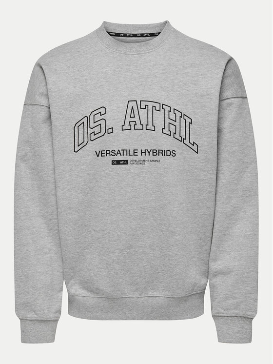 Only & Sons Only & Sons Bluza Alta 22030885 Szary Oversize