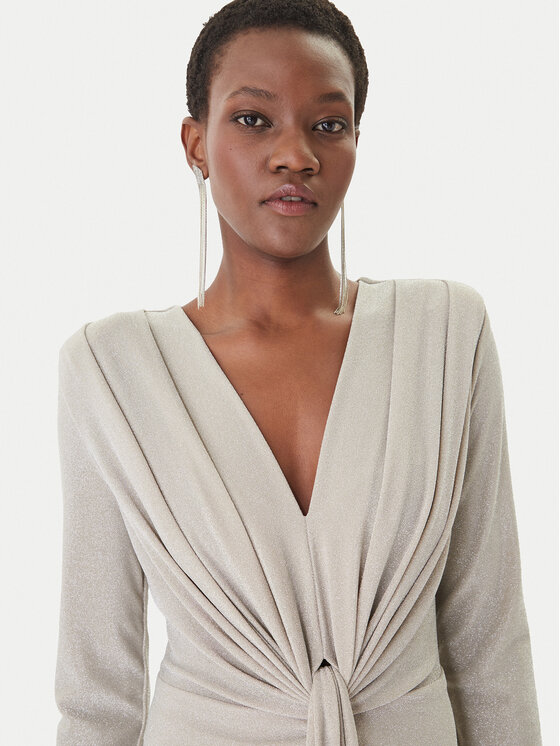 Joseph Ribkoff Joseph Ribkoff Abendkleid 261743 Beige Slim Fit