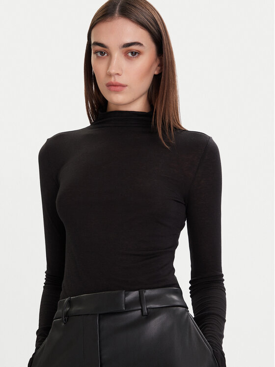 Calvin Klein Calvin Klein Pullover LV044D239G Schwarz Slim Fit
