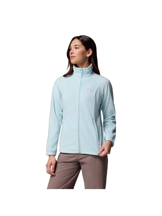 Columbia Columbia Polar Benton Springs Full Zip 1372111483 Niebieski Regular Fit