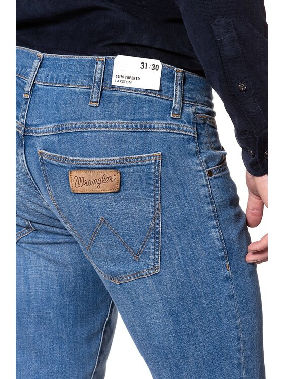 Wrangler Wrangler Jeans LARSTON Blu Slim Fit