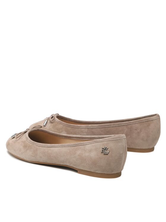 LAUREN RALPH LAUREN LAUREN RALPH LAUREN Μπαλαρίνες Jayna 802882590004 Γκρι