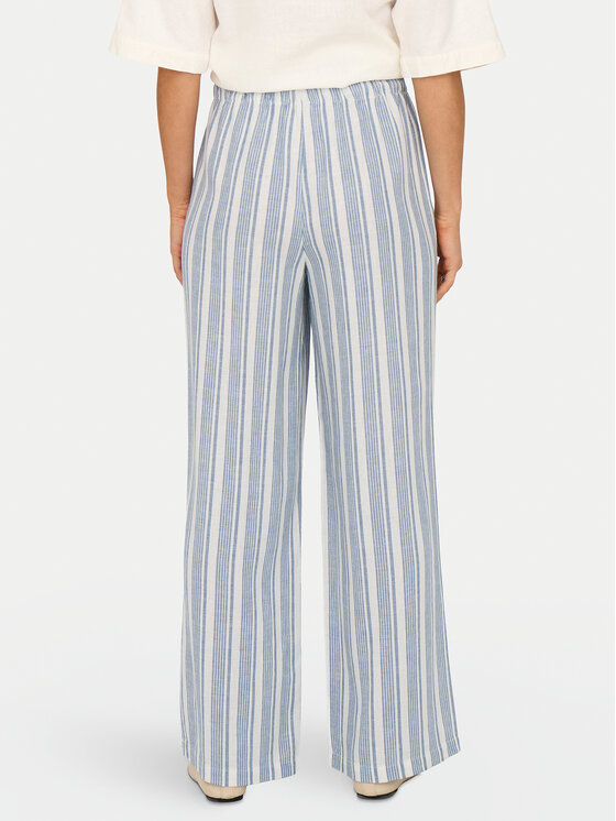 ONLY ONLY Kalhoty z materiálu Caro 15291807 Světle modrá Loose Fit