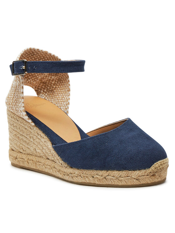 Castañer Castañer Espadrile Carol/6/002 021655 Albastru