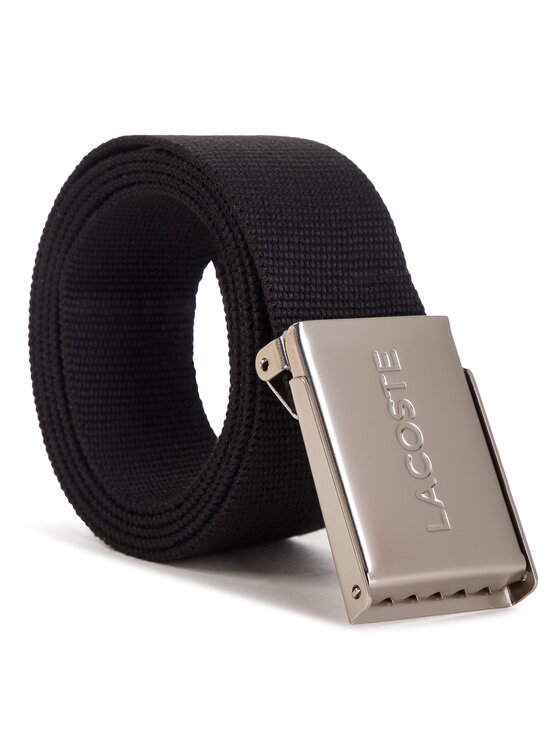 Lacoste Curea pentru Bărbați RC2012 Negru