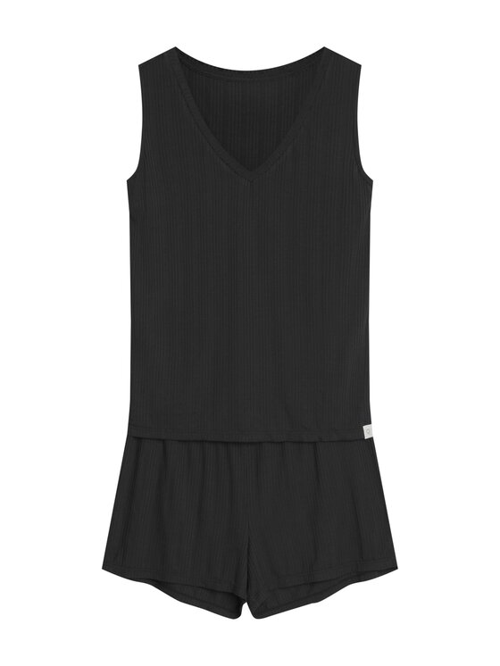 Esotiq Esotiq Piżama 44108 Szary Regular Fit