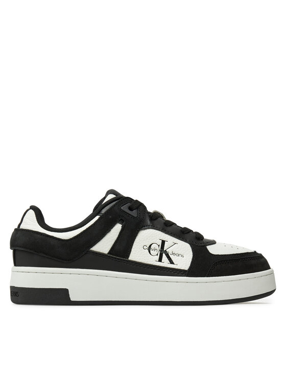 Sneakers Calvin Klein Jeans Basket Cupsole Low Ml Mix YW0YW01579 Negru