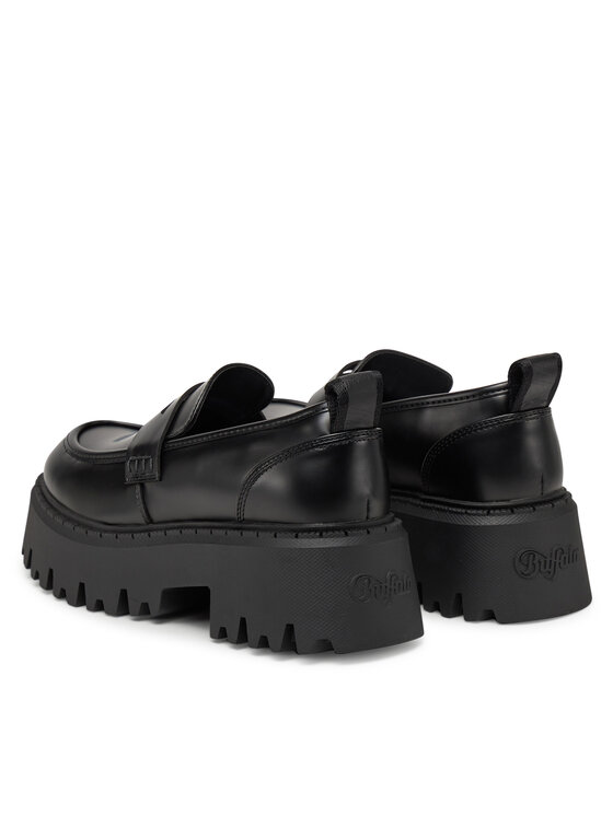 Buffalo Buffalo Loaferice Aspen Loafer 1624079 Crna