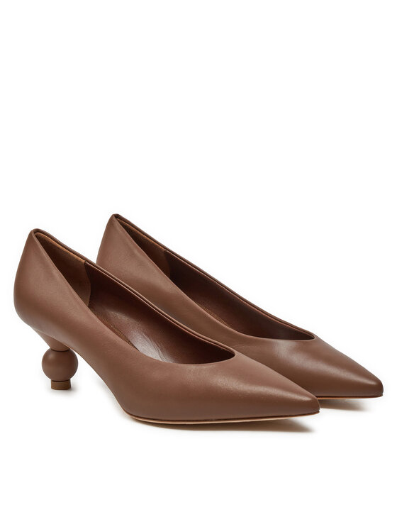 Weekend Max Mara Weekend Max Mara Décolleté Renza 24255260346 Marrone