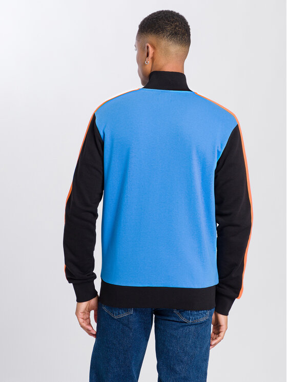 Cross Jeans Cross Jeans Bluza 25360-055 Niebieski Regular Fit