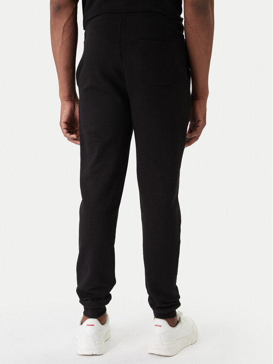 KARL LAGERFELD Pantaloni trening 705782 561917 Negru Regular Fit