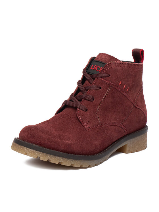 Lasocki Lasocki Schnürschuhe CEO-WI16-GIRO-08 Dunkelrot