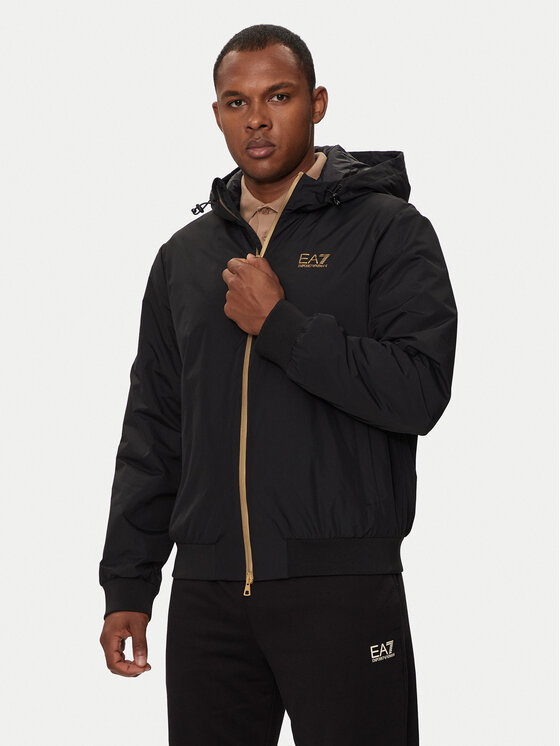 EA7 Emporio Armani EA7 Emporio Armani Bunda pro přechodné období 8NPB21 PNFZZ 0208 Černá Regular Fit